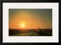 Повернення з поля при заході